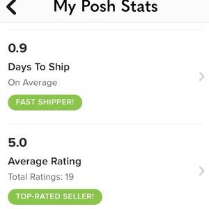 Poshmark Seller Stats